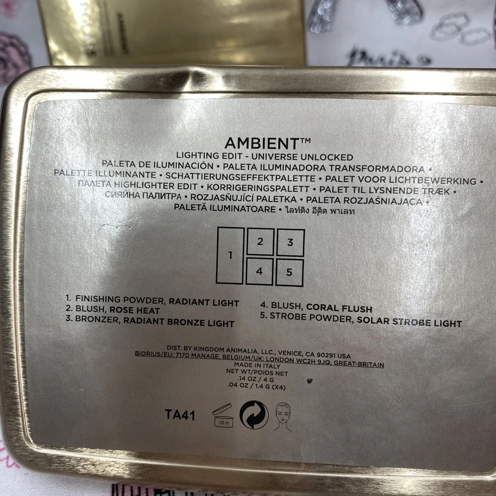 Hourglass Ambient Lighting Edit Universe Unlocked Palette READ DESCRIPTION PLEAS